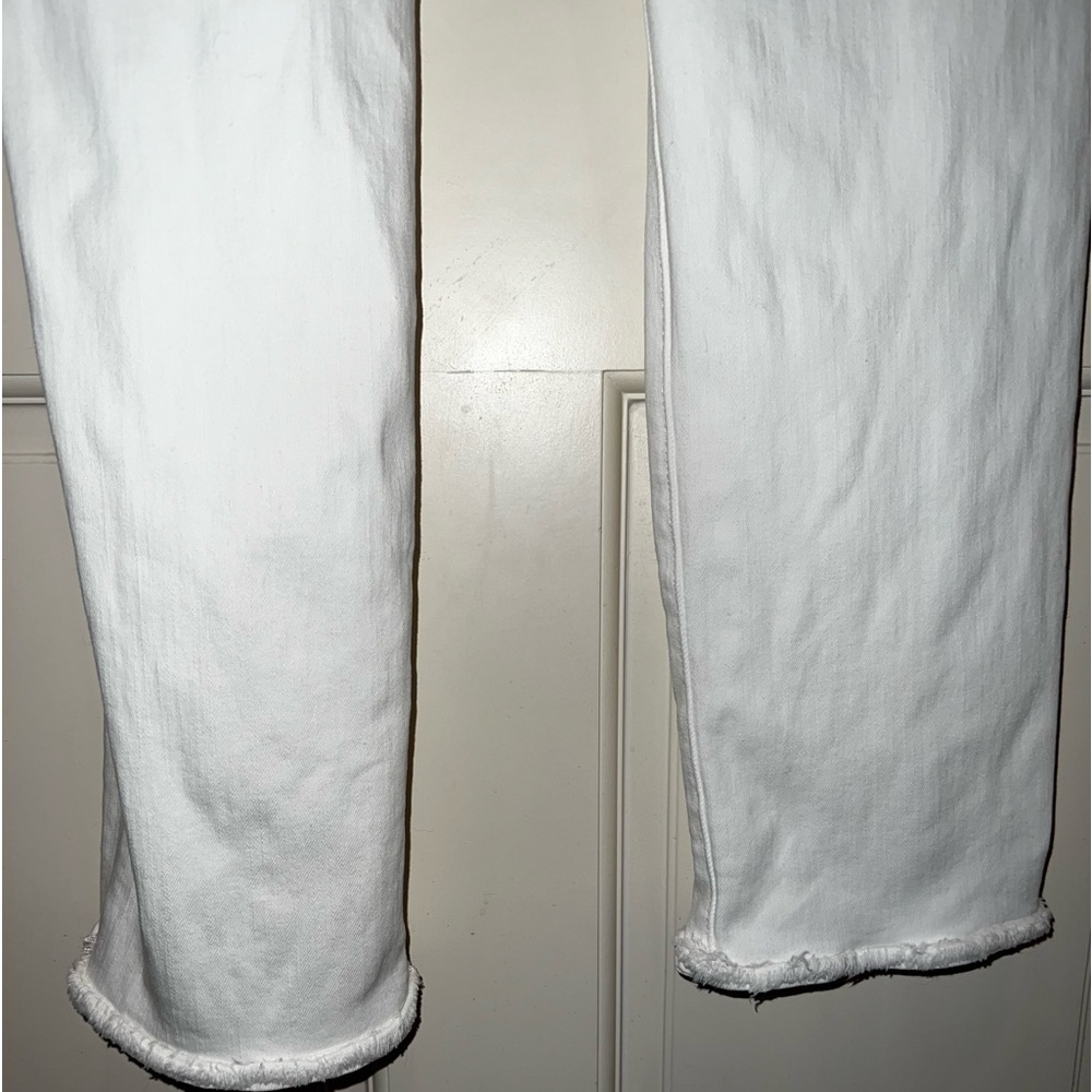 Mara instasculpt straight legged DL1961 white cropped jeans - Picture 8 of 12